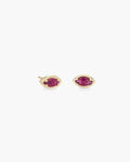 Ruby Marquise Studs