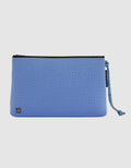 Everyday large pouch in washed cornflower