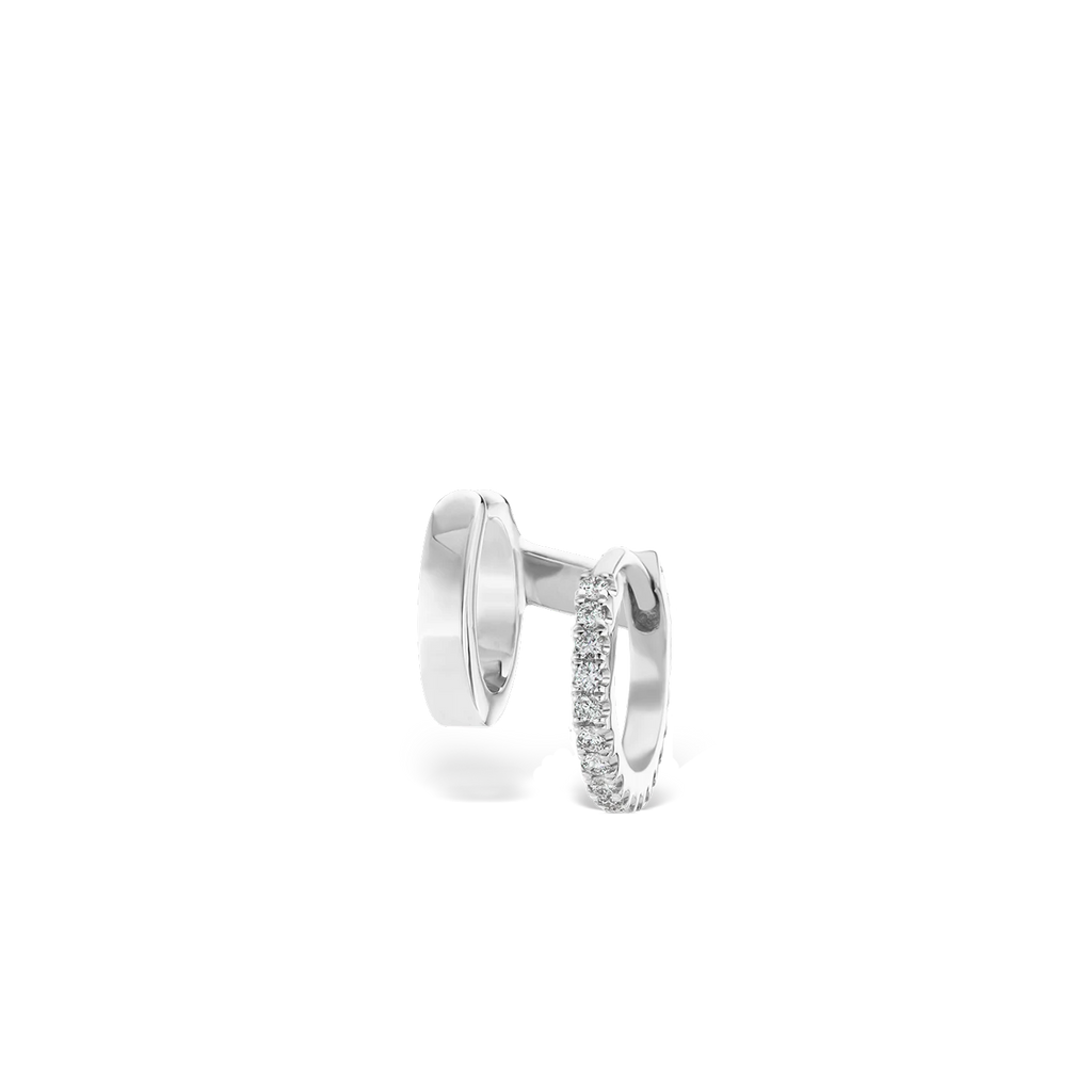 Diamond Eternity Ring and Plain Cuff