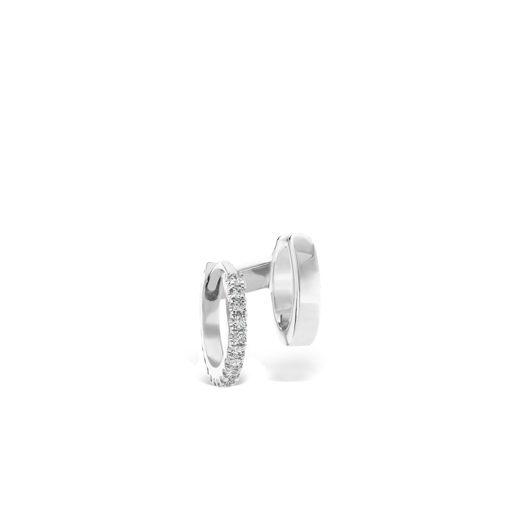6.5mm Diamond Eternity Ring and 5mm Cuff