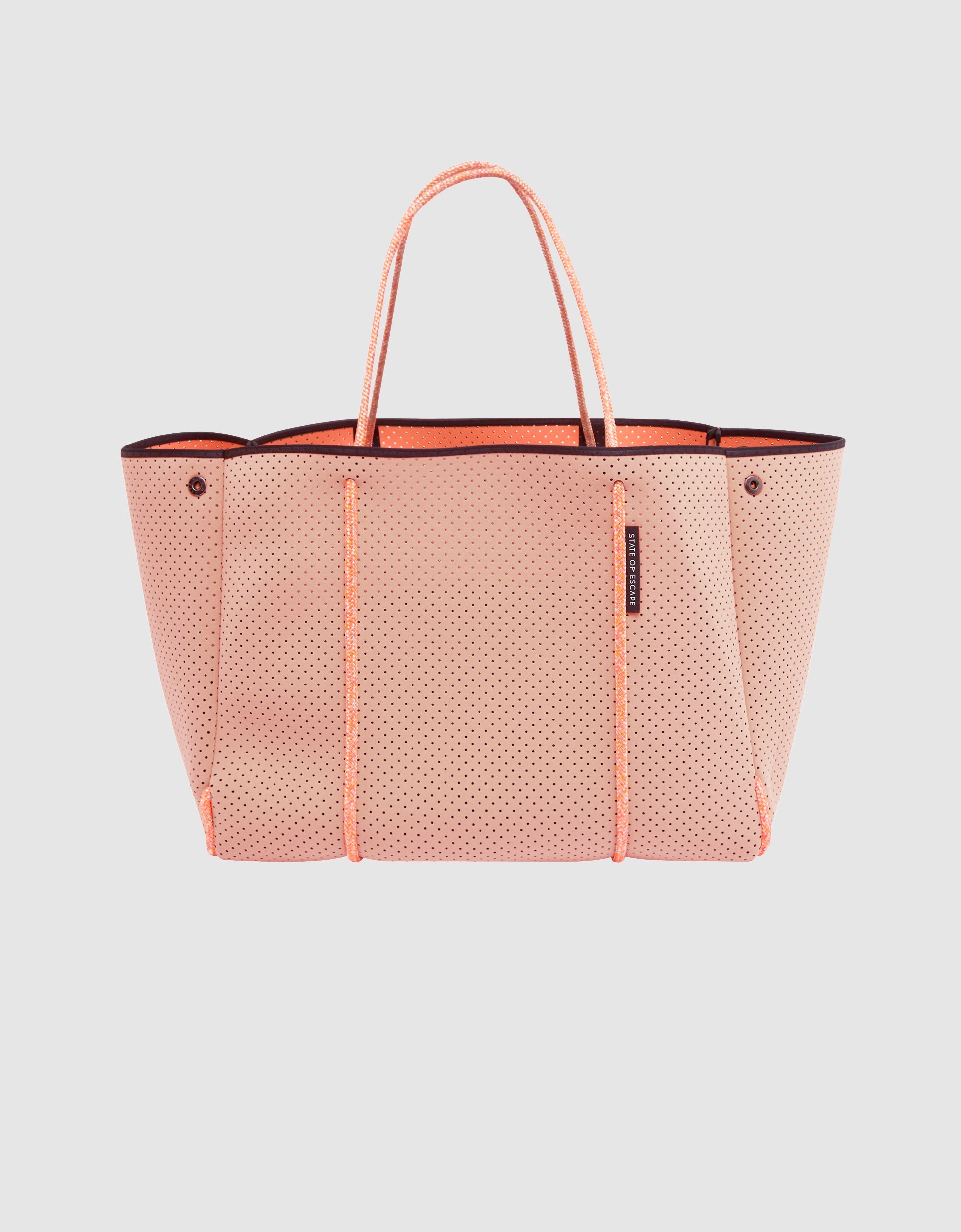 Escape tote in himalayan salt / sunset