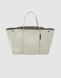 Escape tote in putty/sage green