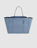 Escape tote in washed lapis / washed cornflower