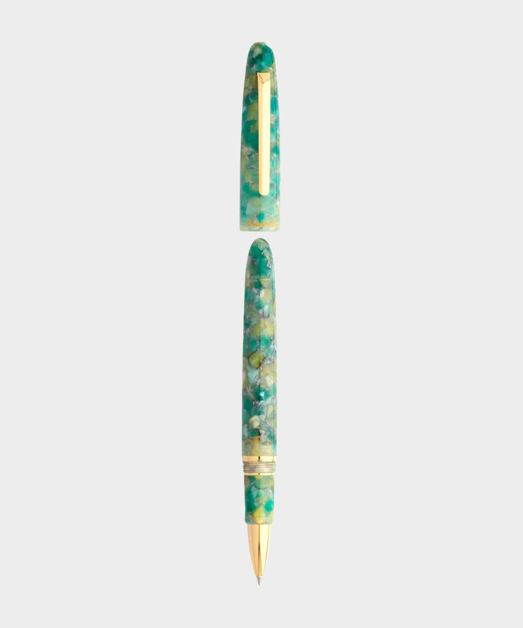 Esterbrook Estie Rollerball Pen in Sea Glass + Gold