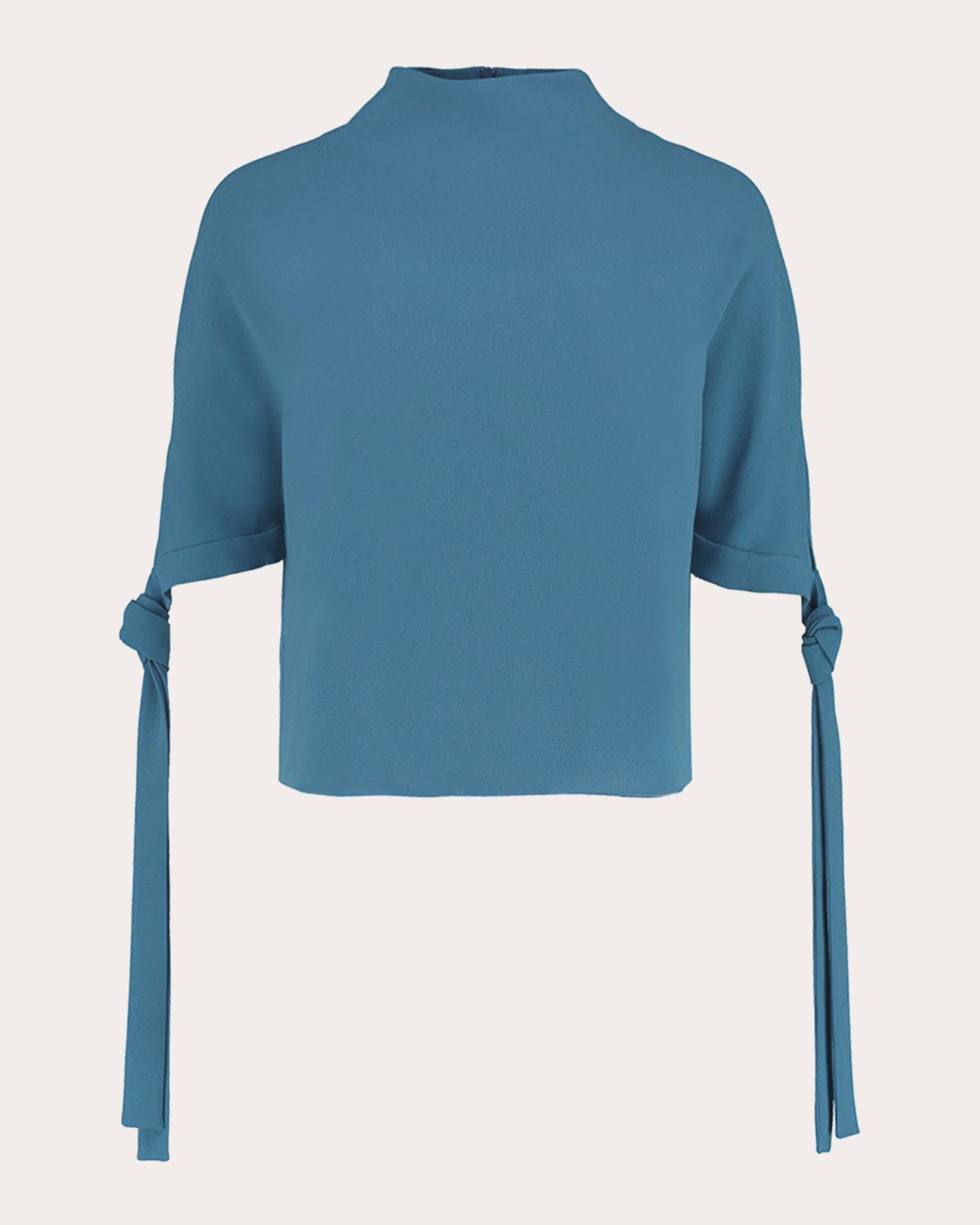 Pedernal Textured-Jacquard Top