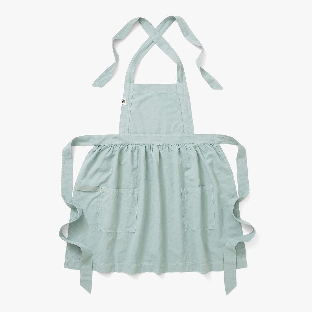 Eggshell Blue Pinafore Apron