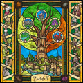 Everdell Evertree Character Window Cling