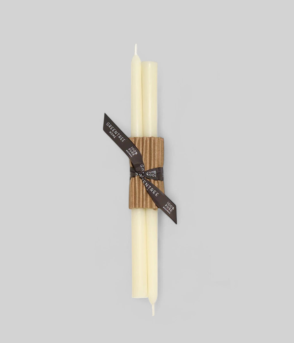 12" Beeswax Everyday Tapers