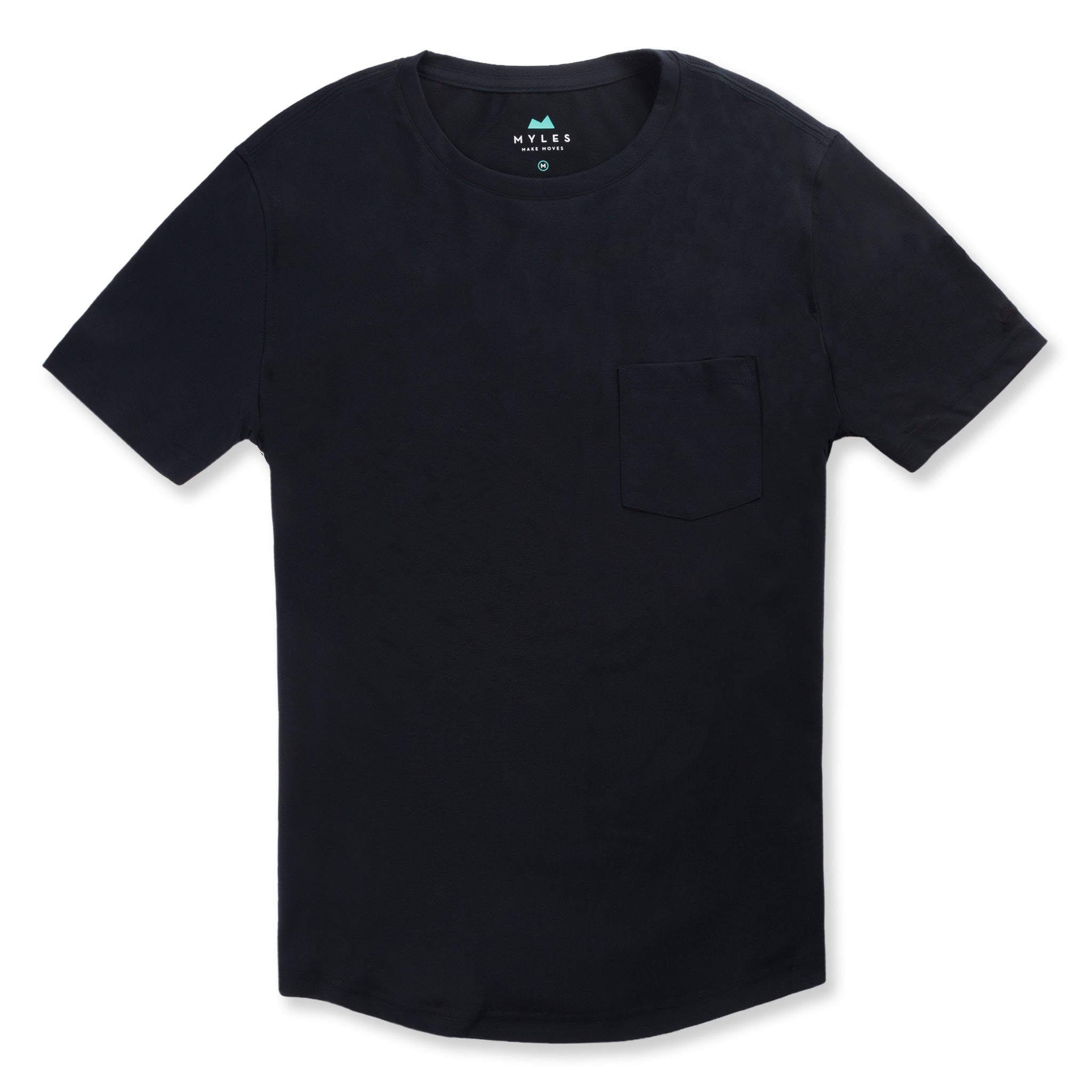 The Myles Everyday Tee in Charcoal