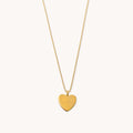 Heart Charm Necklace | Stainless Steel