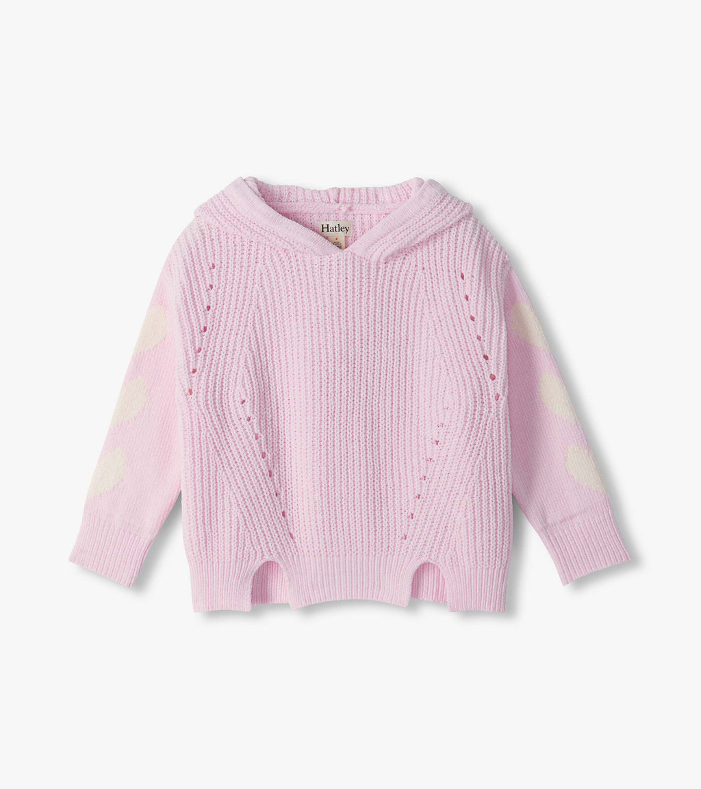 Girls Ballerina Chenille Pullover Sweater
