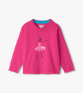 Girls Sequin Ballerina Crew Neck Sweater