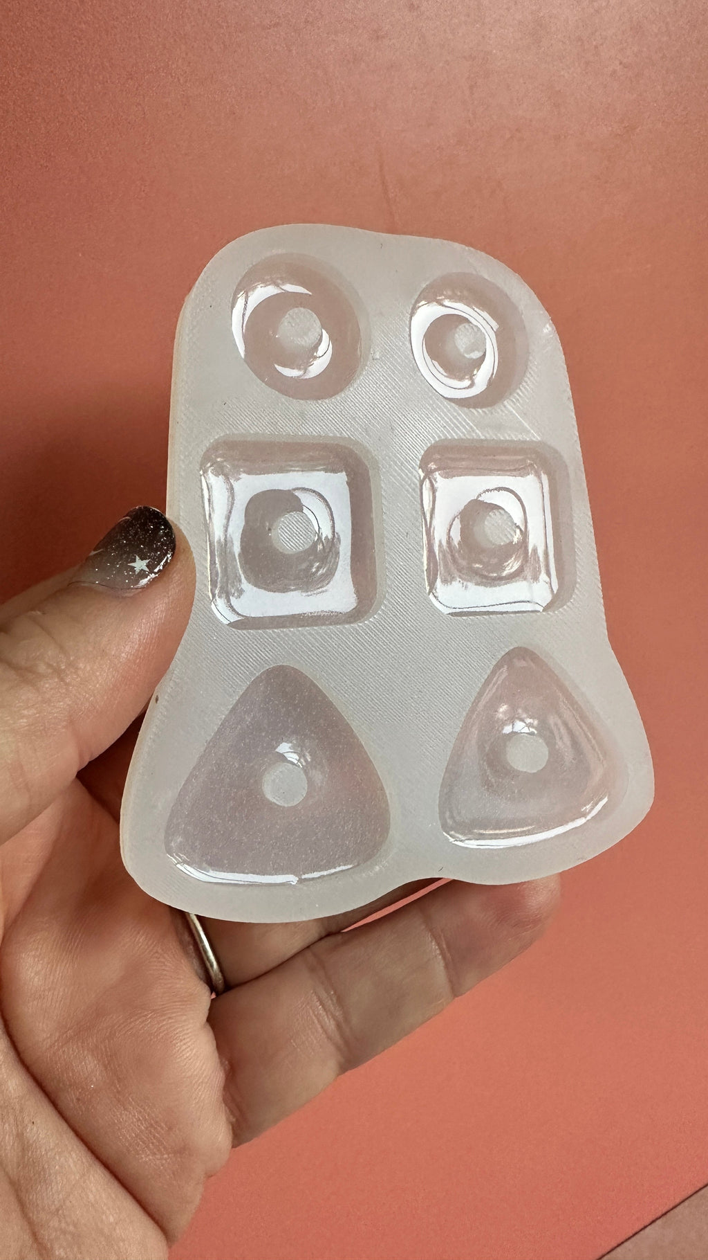 Soft Basic Shapes Boho Earrings Silicone mold