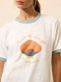 Sunwashed Slub Camp Tee - Nazare