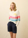 Sunwashed Slub Crew - Sun Spritz Soleil