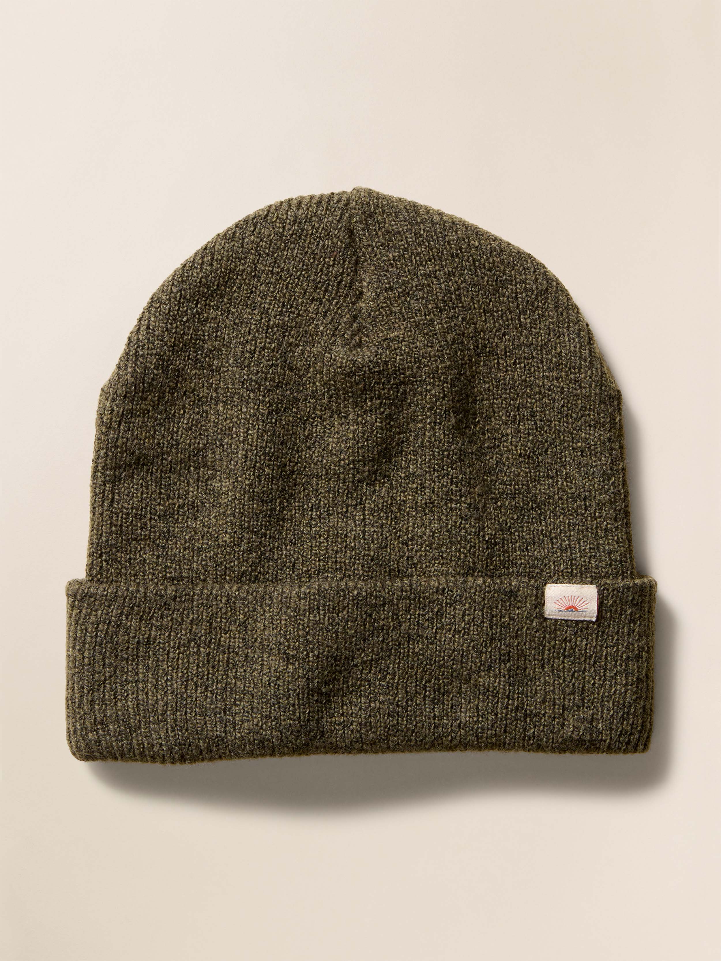 Jackson Beanie - Olive Heather