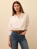 Laguna Linen Relaxed Shirt - White