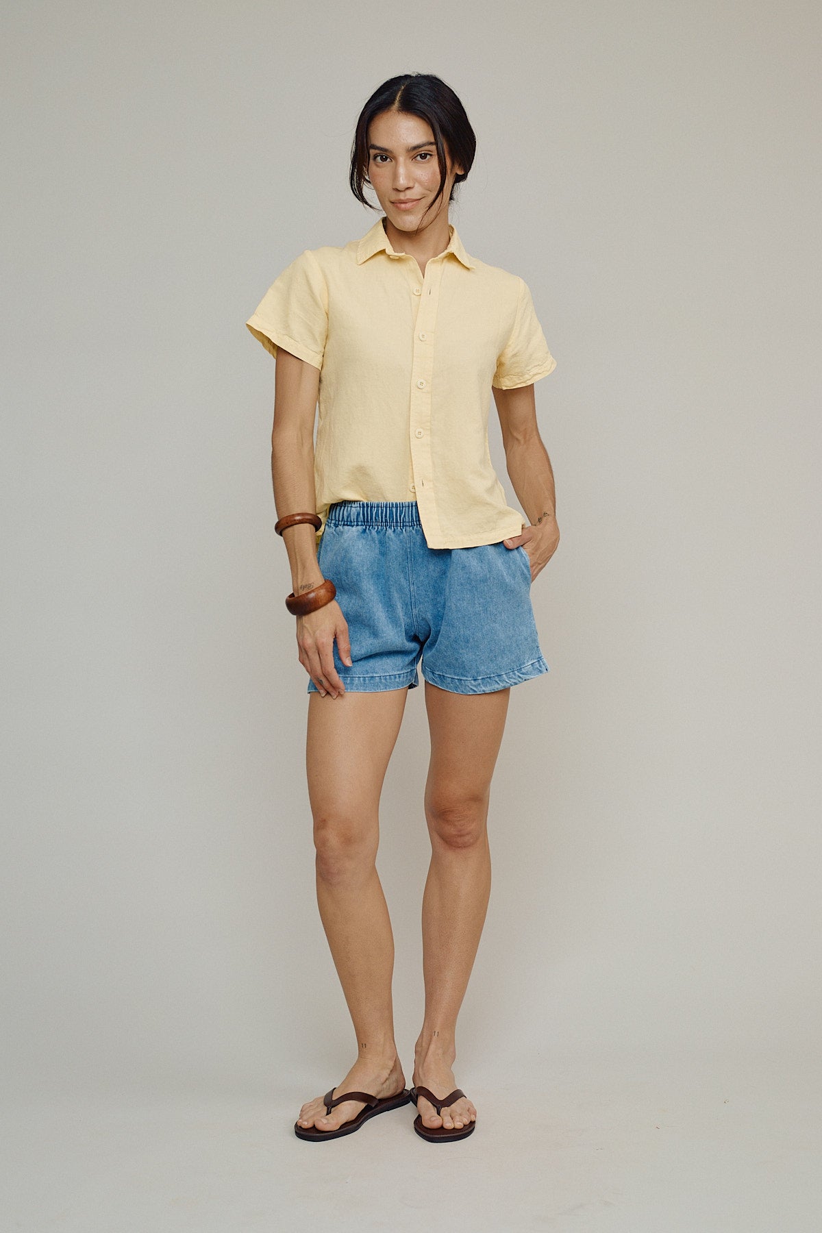 Cóbano Denim Short