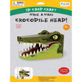 Crocodile 3D Mask Card Craft