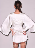 Bride Embroidered Angel Sleeve Robe