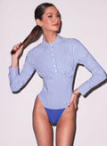 Button Down Bodysuit