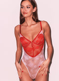 Bouquet Lace Heart Bodysuit