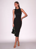 Hourglass Rib Midi Dress