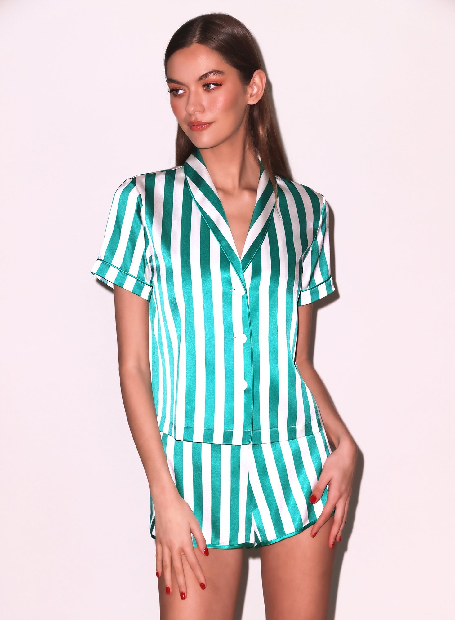 Riviera Stripe PJ Short