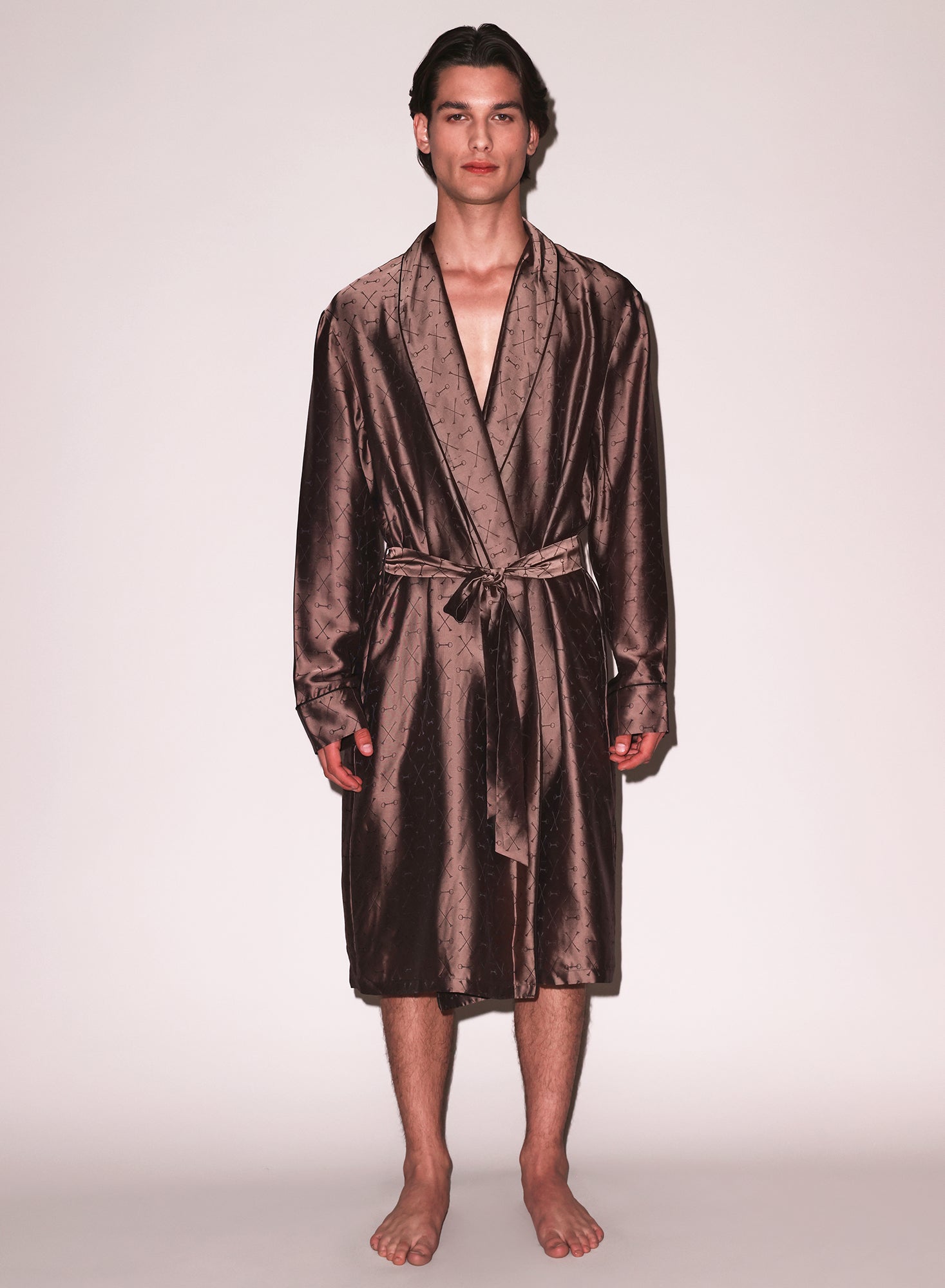 Men's Jacquard Robe