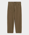 Relaxed Barrel Jean in Brown