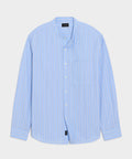 Poplin Band Collar Big Shirt