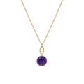 February Birthstone Amethyst Necklace