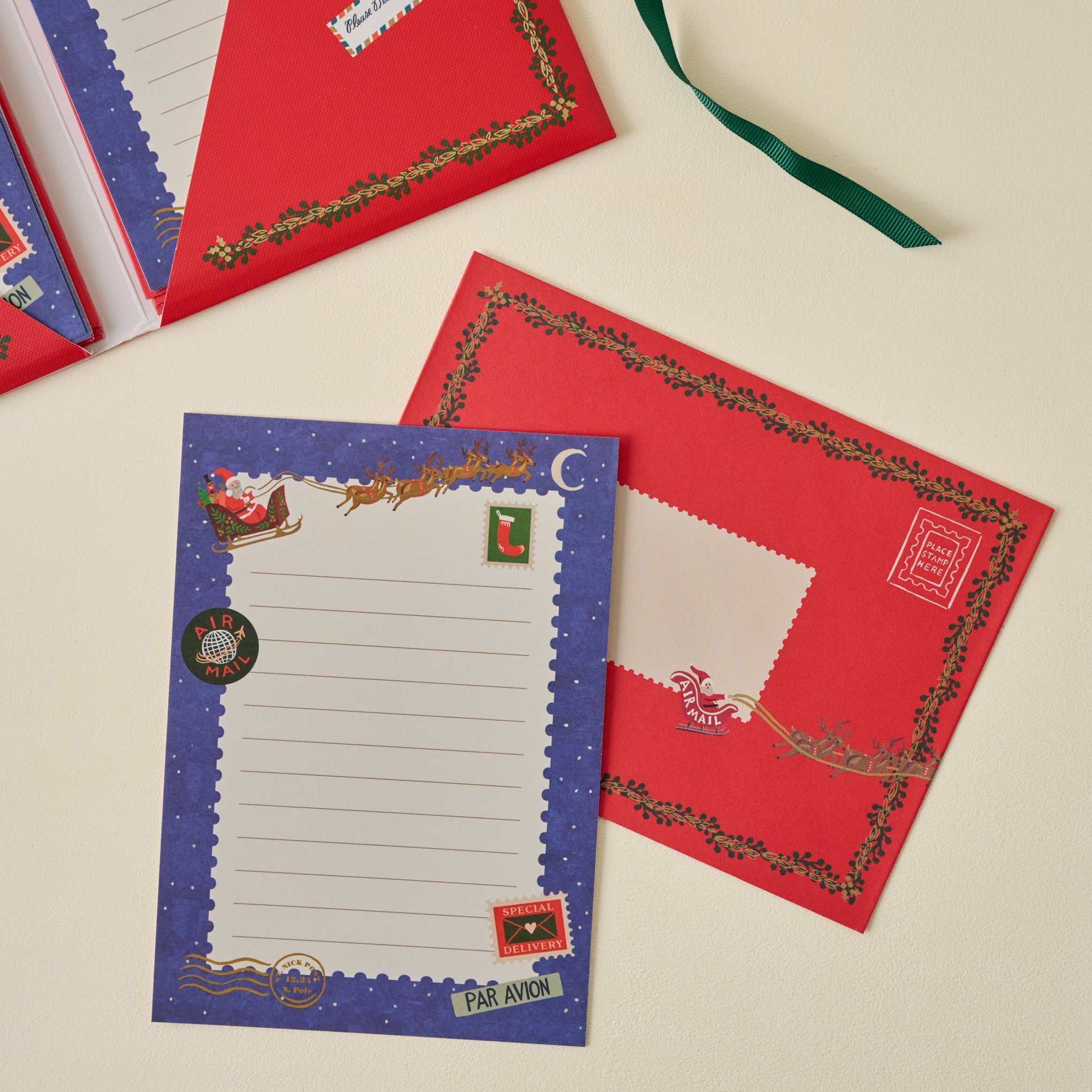 Letters to Santa Folio Stationary Set