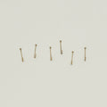 Brass Hook, Set of 6