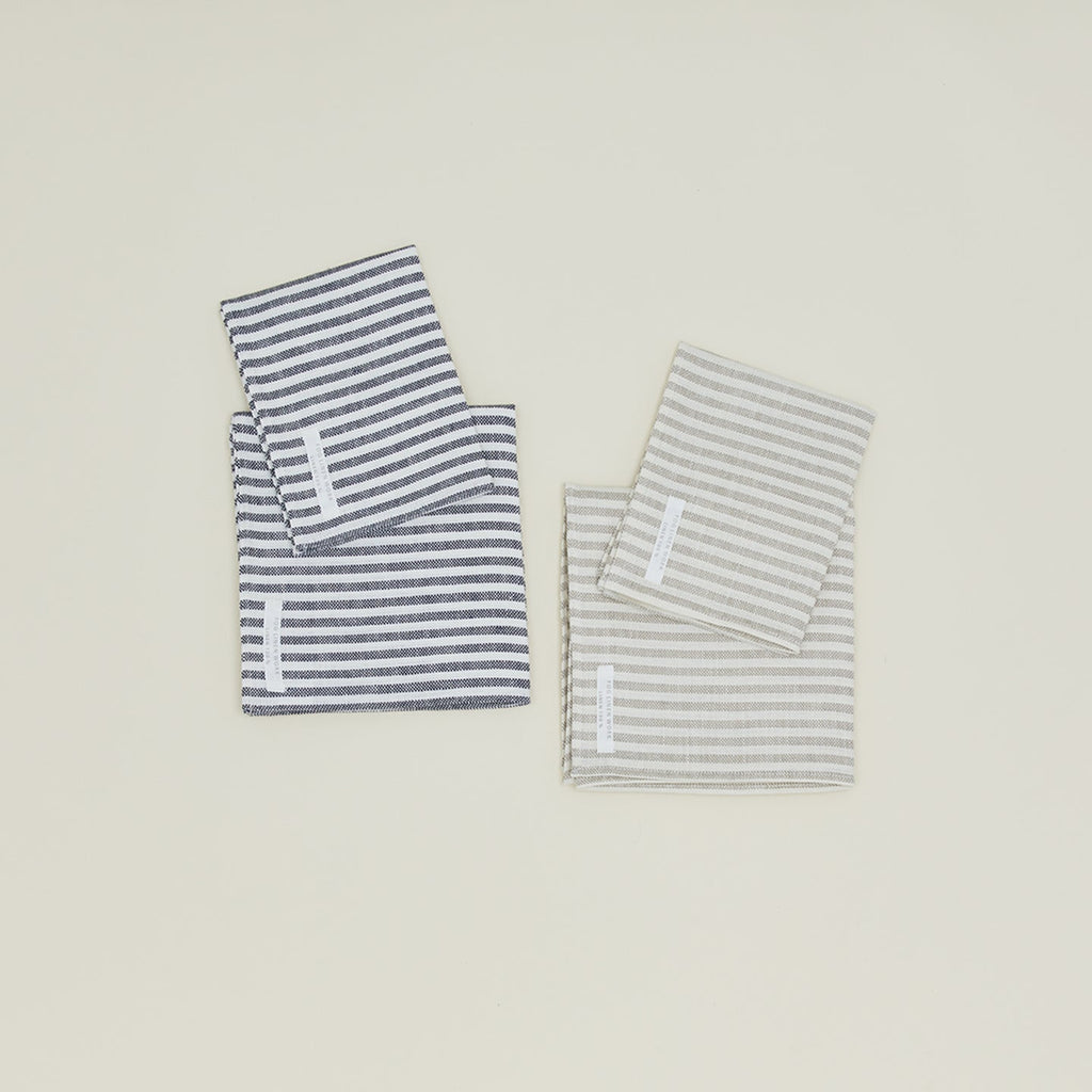 Chambray Linen Towel - Flax