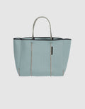 Flying solo tote in mystic blue