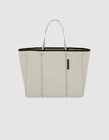 Flying Solo tote in putty/sage green