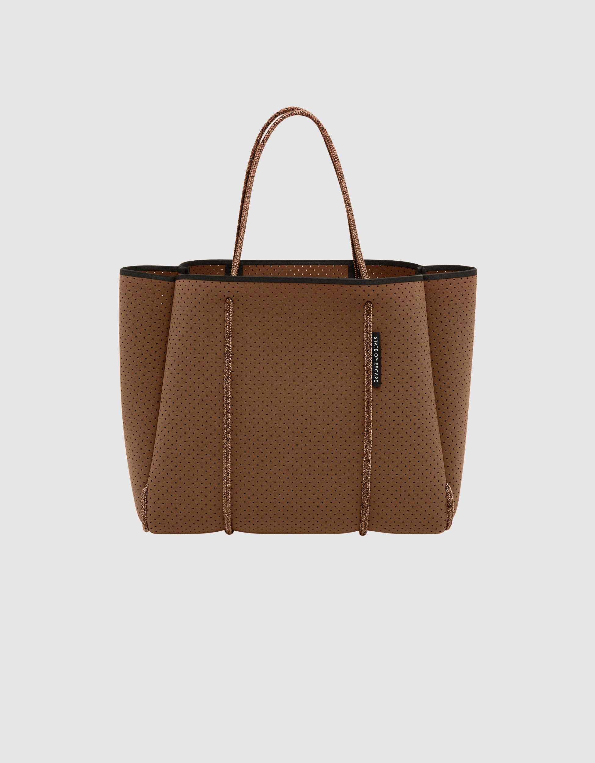 Flying Solo tote in saddle