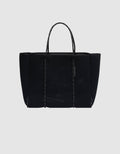 Flying Solo tote in highlight fleck black