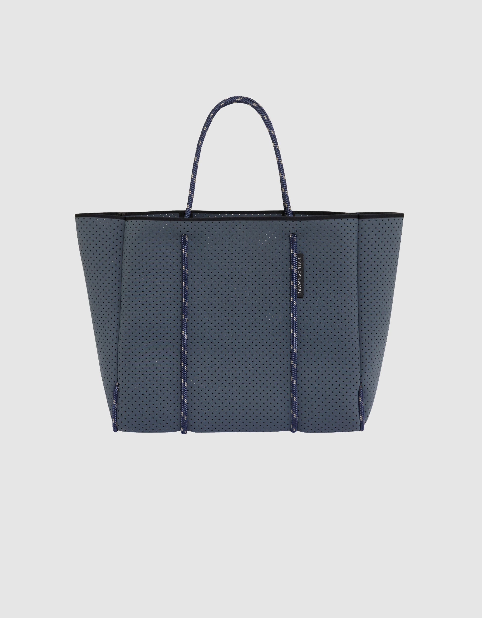 Flying Solo tote in pewter