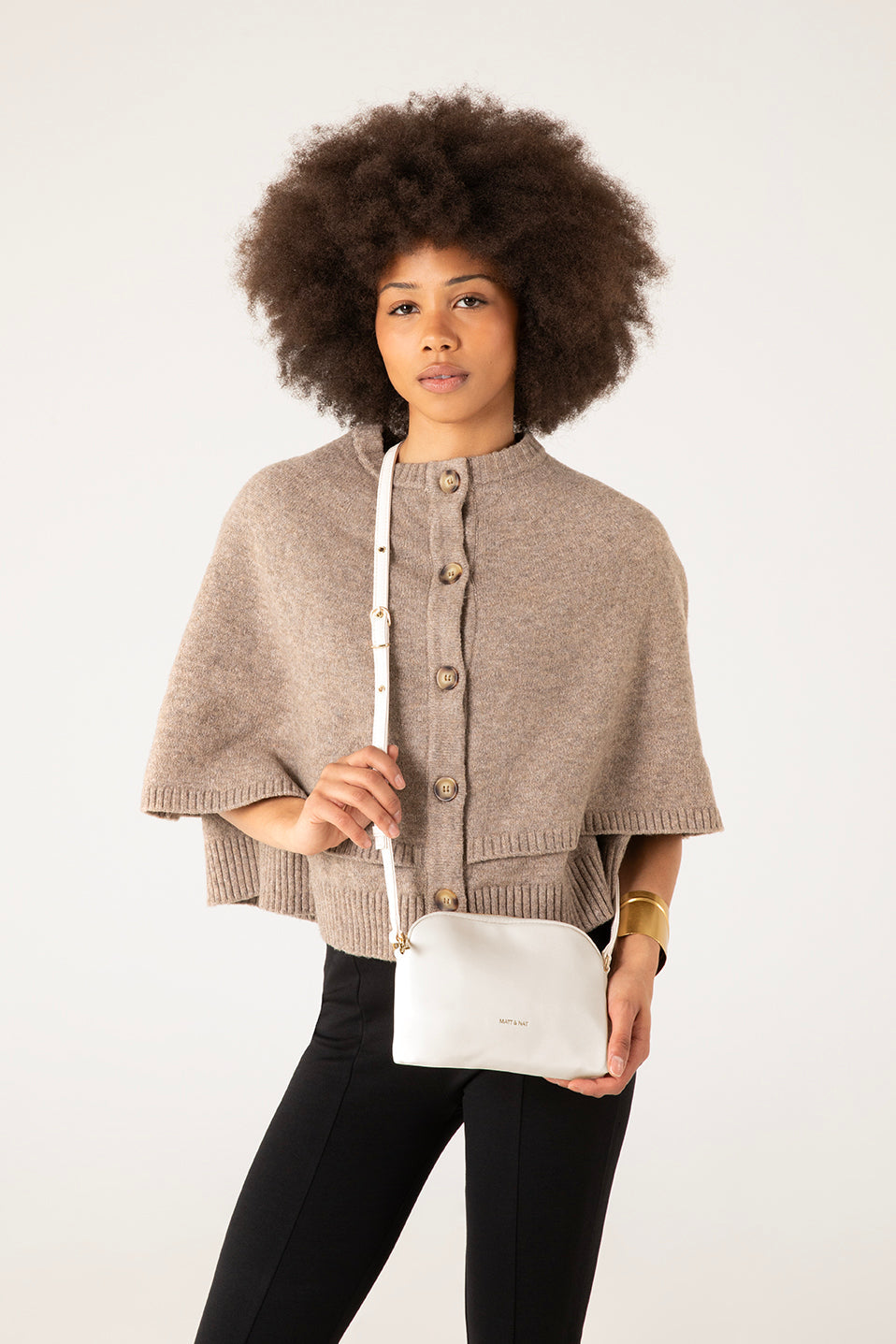 KRISTY Slim  Vegan Crossbody Bag - Forum