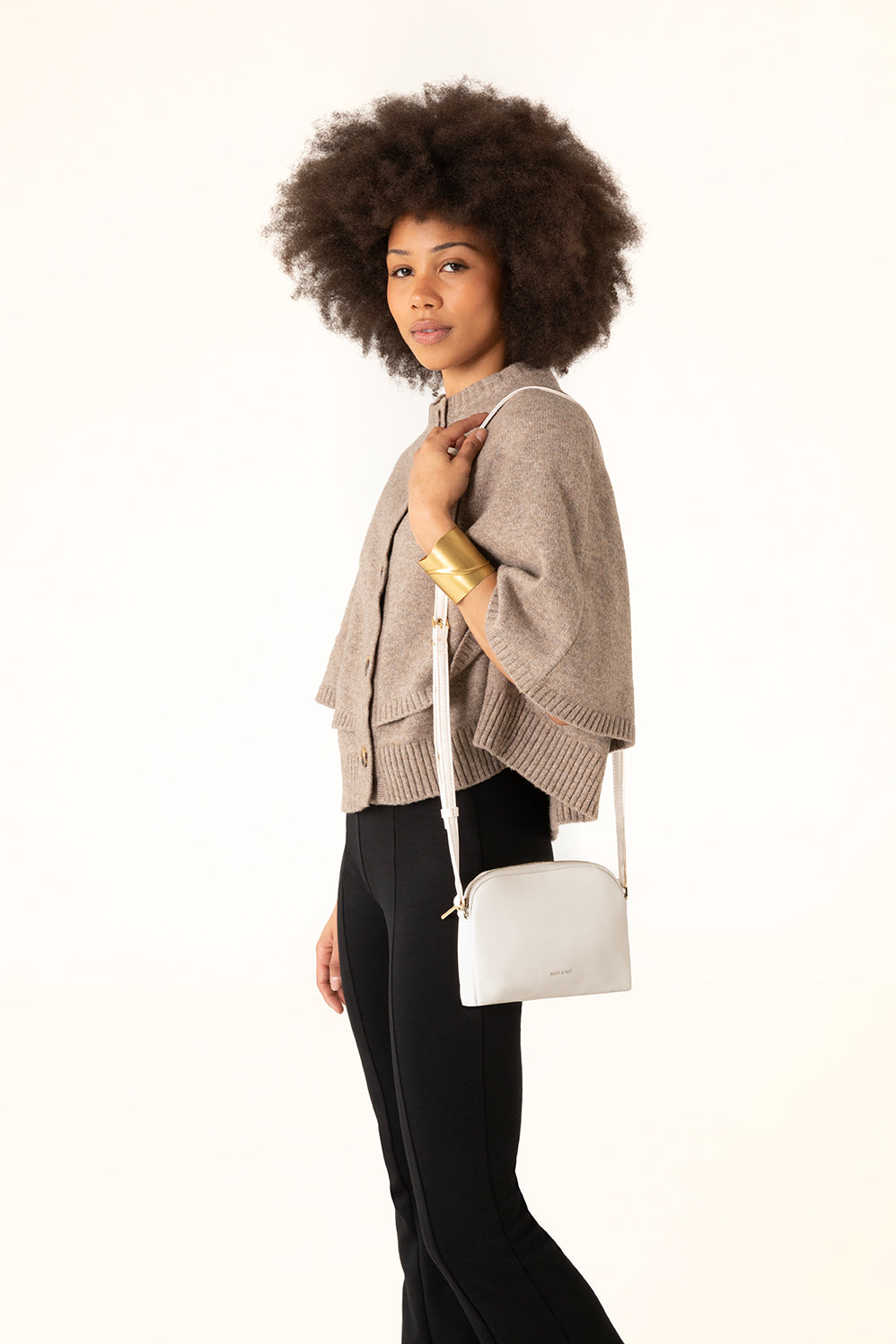 KRISTY Slim  Vegan Crossbody Bag - Forum
