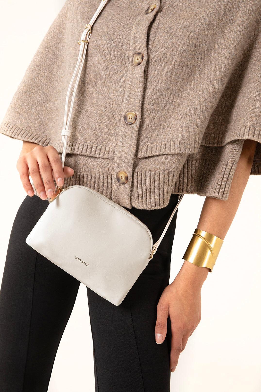 KRISTY Slim  Vegan Crossbody Bag - Forum