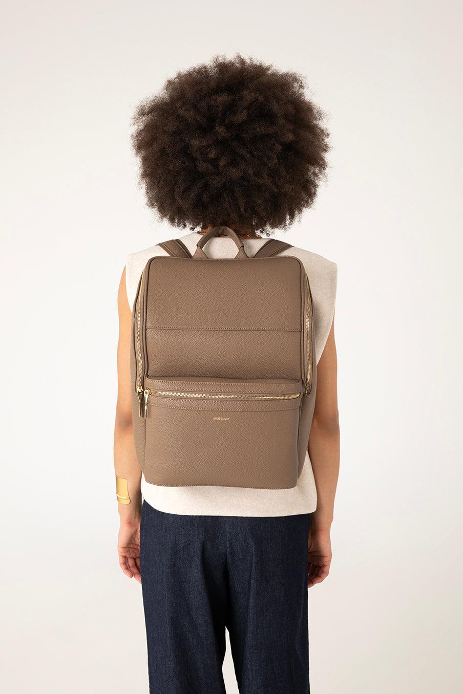 REMI Vegan Backpack - Grain