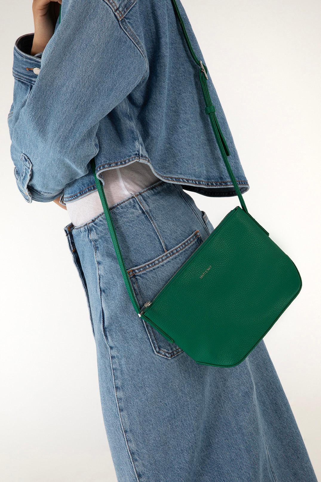 SAM Vegan Crossbody Bag - Grain