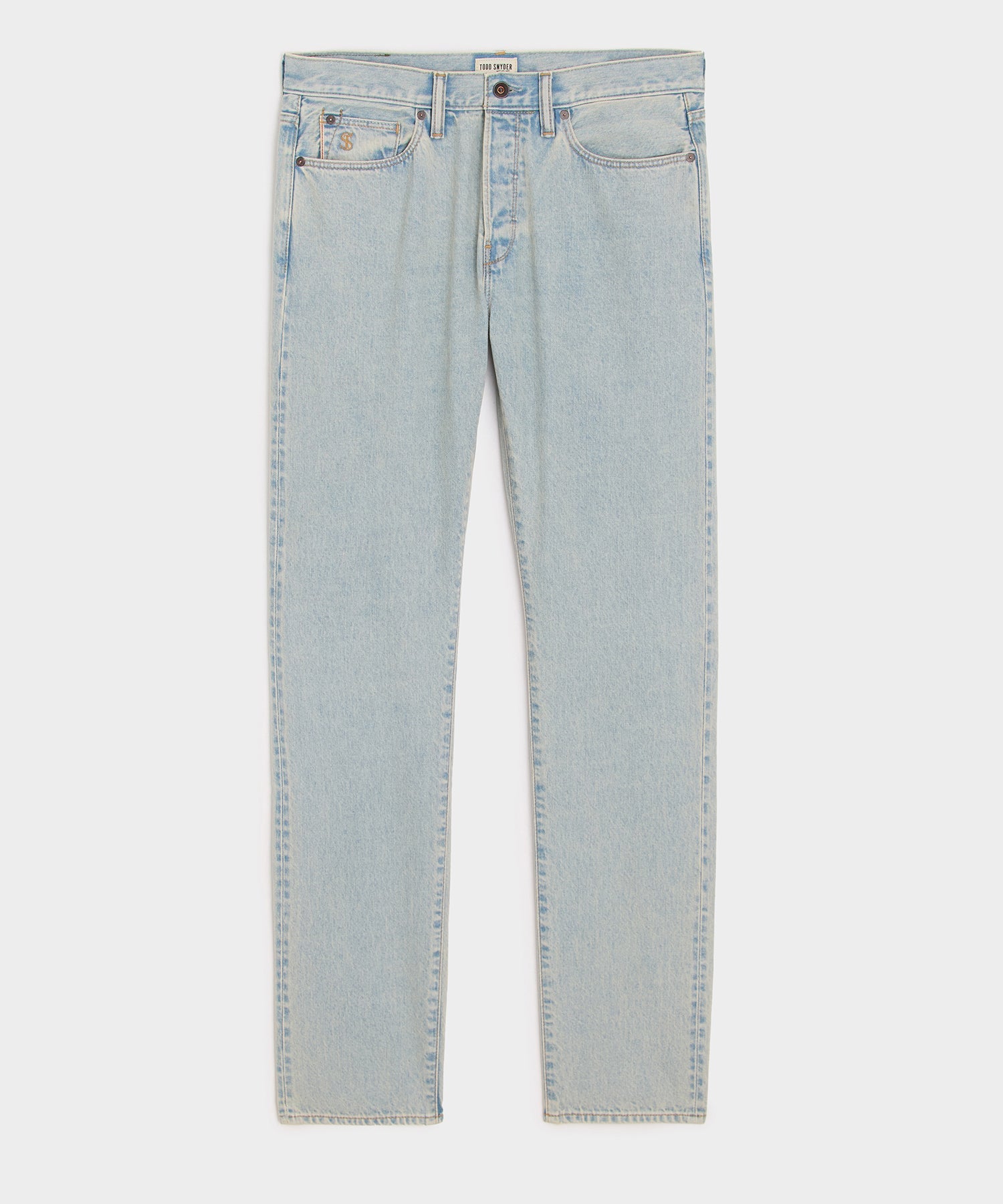 Slim Selvedge Jean in Light Indigo