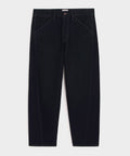 Relaxed Barrel Jean in Black