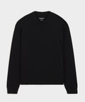Relaxed Portuguese Jersey Mock Neck Tee