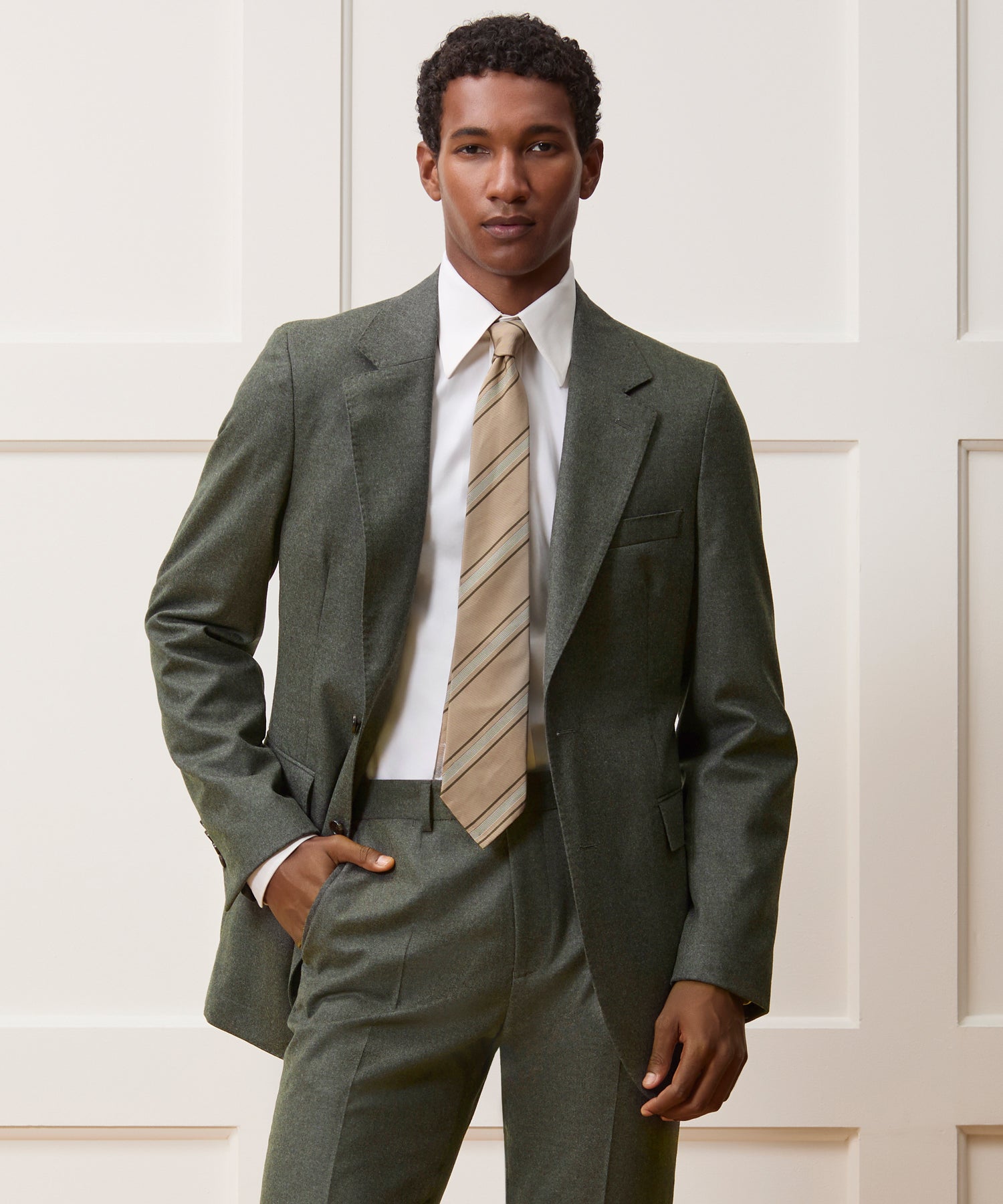 Italian Flannel Sutton Suit
