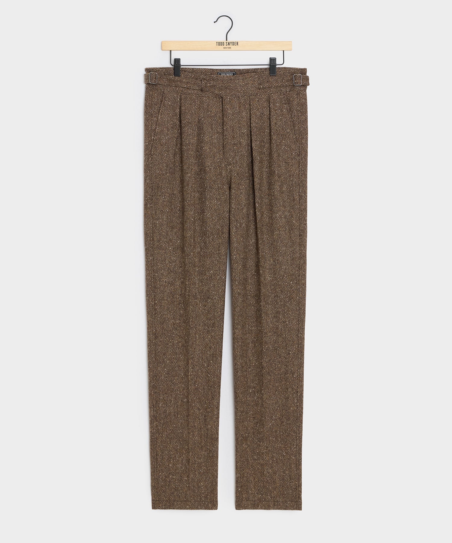 Italian Donegal Herringbone Gurkha Trouser
